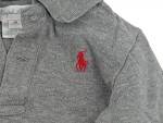 Vorschaubild 3 von Baby Body Langarm Grau Polo 9 Monate 74 Strampler