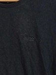Vorschaubild 2 von Herren T-Shirt Schwarz Gr. 48 M Kurzarm Basic Baumwolle