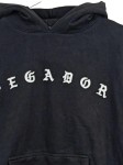 Vorschaubild 3 von Hoodie Kapuzenpullover Herren Gr. S Schwarz Streetwear