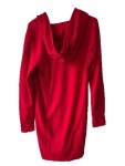 Vorschaubild 5 von Kapuzenpullover Damen Rot Gr. 36/S Baumwolle Polyester Uni Casual