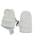 Vorschaubild 1 von Baby Fäustlinge Handschuhe Weiß Fleece Gr. 12-18 Monate 86