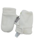 Vorschaubild 2 von Baby Fäustlinge Handschuhe Weiß Fleece Gr. 12-18 Monate 86