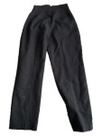 Vorschaubild 4 von Damen High Waist Hose Schwarz Größe XS W25 Stoffhose elegant