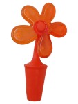 Vorschaubild 1 von Flaschenverschluss Blume Orange Kunststoff Weinverschluss