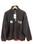 Vorschaubild 1 von Fleecepullover Herren Braun Gr. 52/L Polyester Baumwolle Logo-Print