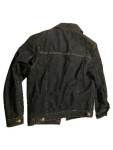Vorschaubild 3 von Jeansjacke Lammfellfutter Herren Gr. 46 Blau Sherpa