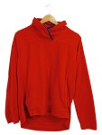 Vorschaubild 1 von Fleecepullover Damen Gr. 40/L Rot Polyester Uni Outdoor Langarm Herbst/Winter