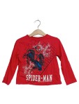 Vorschaubild 1 von Spider-Man Kinder Langarmshirt Gr. 98 Rot Langarm Jungen