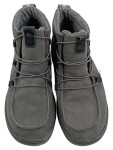 Vorschaubild 2 von Stiefel Herren Gr. 40 Grau Synthetikleder Schnürung 2 cm Casual Alltag