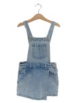Vorschaubild 1 von Latzrock Jeansrock Mädchen Gr. 98 Denim Blau Latzhose