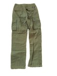 Vorschaubild 2 von Cargohose Herren Oliv Gr. W30/46/S Baumwolle Uni Casual Alltag Logo L30