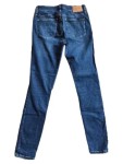 Vorschaubild 5 von Skinny Fit Damen Gr. W24/32/XXS Blau Uni Casual Alltag