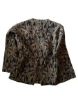 Vorschaubild 4 von Damen Jacke Animal-Print Braun Schwarz Gr. S leichte Jacke