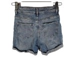 Vorschaubild 2 von Jeans Shorts Kinder Mädchen Gr. 146 Blau High Waist Relaxed