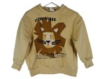 Vorschaubild 1 von Kinder Sweatshirt Pullover Löwenmotiv Lion Vibes Gr. 98 Beige