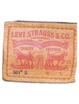 Vorschaubild 3 von 501 S Jeans Straight Leg Damen W32 Schwarz Klassisch