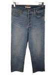 Vorschaubild 1 von Ribcage Straight Jeans Damen W30 L27 Hellblau High Waist