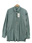 Vorschaubild 1 von Trachtenbluse Damen Gr. 38 Grün Baumwolle Stickerei Tracht