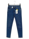 Vorschaubild 1 von Skinny Fit Jeans Kinder Mädchen Gr. 146 Blau Adjustable Waist