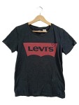 Vorschaubild 1 von T-Shirt Damen Gr. S Schwarz Logo-Print Batwing Kurzarm