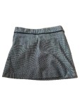 Vorschaubild 2 von Faltenrock Kinder Gr. 128 Grau Polyester Meliert Klassisch Schule