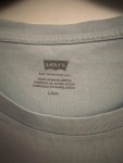 Vorschaubild 2 von Damen T-Shirt Gr. L Hellblau Logo-Print Kurzarm Casual