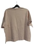 Vorschaubild 2 von Damen T-Shirt Rosa Logo-Print Gr. L Casual Kurzarm