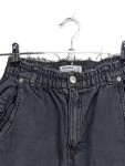 Vorschaubild 2 von High Waist Jeans Damen Paperbag Schwarz Größe M W30