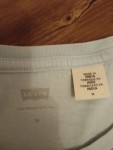 Vorschaubild 5 von Damen T-Shirt Gr. M Hellblau Batwing Logo Kurzarm Baumwolle