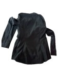 Vorschaubild 2 von Los Angeles Damen Bluse Schwarz Gr. M Spitze Elegant