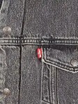 Vorschaubild 3 von Herren Jeansjacke Sherpa Kragen Grau Größe XXL Trucker Premium