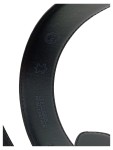 Vorschaubild 2 von Gürtel Ledergürtel 98cm Breite 3cm Schwarz Gr. 95 Uni Klassisch Alltag