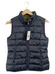 Vorschaubild 1 von Steppweste Damen Gr. 34/XS Blau Polyester Uni Outdoor Ärmellos
