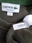Vorschaubild 3 von Herren Pullover Gr. 44 XS Oliv Baumwolle Rundhals Classic Fit