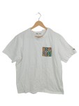Vorschaubild 1 von T-Shirt Herren Gr. 52/L Weiß Baumwolle Schriftzug Urban Kurzarm Freizeit