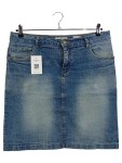 Vorschaubild 1 von Jeansrock Damen Gr. 44 Blau Casual Minirock