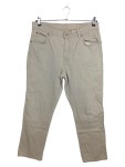 Vorschaubild 1 von Jeans Straight Leg Herren Gr. W28/44/XS Beige Baumwolle Uni Casual L32