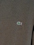Vorschaubild 4 von Herren Pullover Gr. 44 XS Oliv Baumwolle Rundhals Classic Fit