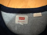 Vorschaubild 2 von Sweatshirt Herren Gr. S Blau Indigo Crewneck Raglan Baumwolle
