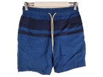 Vorschaubild 1 von Badeshorts Herren Blau Gr. 46/S Polyamid Gestreift Maritim Freizeit