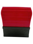 Vorschaubild 2 von Schmuckschatulle Truhe Rot Schwarz Vintage Kunststoff 14cm