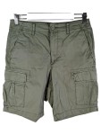 Vorschaubild 1 von Cargo Shorts Herren Gr. W27/42/XXS Oliv Baumwolle Casual Freizeit 38 cm