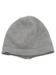 Vorschaubild 1 von Strickmütze Kinder Beanie Grau Basic Baumwolle Wintermütze