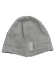 Vorschaubild 2 von Strickmütze Kinder Beanie Grau Basic Baumwolle Wintermütze