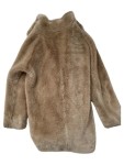 Vorschaubild 2 von Damen Kunstpelzmantel Fellmantel Beige Gr. 34 XS Elegant