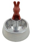 Vorschaubild 1 von Eichhörnchen Futternapf für Haustiere Aluminium Silber 16cm