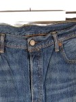 Vorschaubild 2 von 501 Jeans Straight Leg Herren W36 L34 Blau Knopfleiste