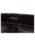 Vorschaubild 2 von Destroyed Jeans Herren W34 L32 Blau Used Look Distressed