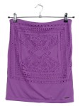 Vorschaubild 1 von Damen Top Lila Gr. 40 L Lochmuster Häkel-Optik Ärmellos Freizeit