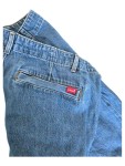 Vorschaubild 2 von Jeans Wide Fit Damen W28 Blau Carpenter Hose Weites Bein